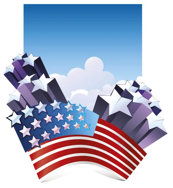Fourth of July. — Stock Vector