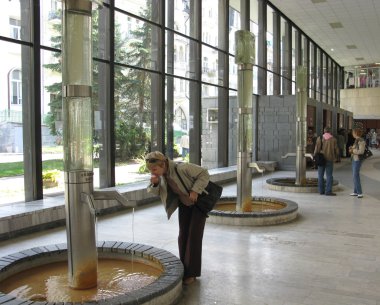 Çek Cumhuriyeti. karlovy Vary'da mineral kaynakları galerisinde