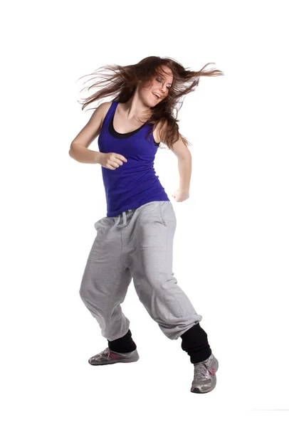 La bailarina de hip-hop — Foto de Stock