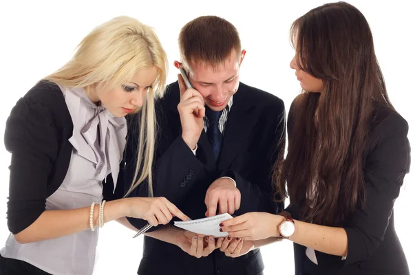 The business team — Stock Photo, Image