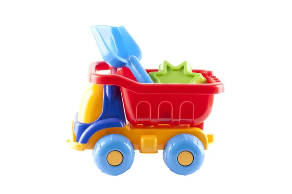 Carro de brinquedo colorido — Fotografia de Stock