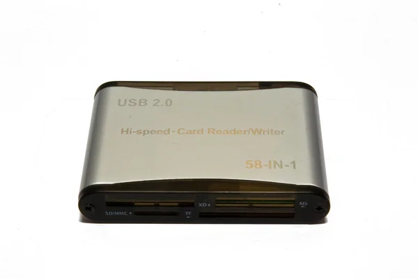 USB αναγνώστης καρτών — Φωτογραφία Αρχείου
