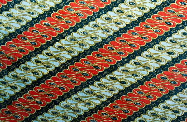 Tailandês grunge padrão Sarong textura inclinada — Fotografia de Stock
