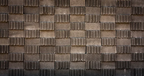 Grå mursten blok mønster - Stock-foto