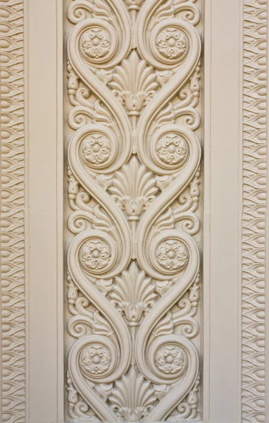 Diseño de estilo tailandés pared de hormigón artesanal — Foto de Stock