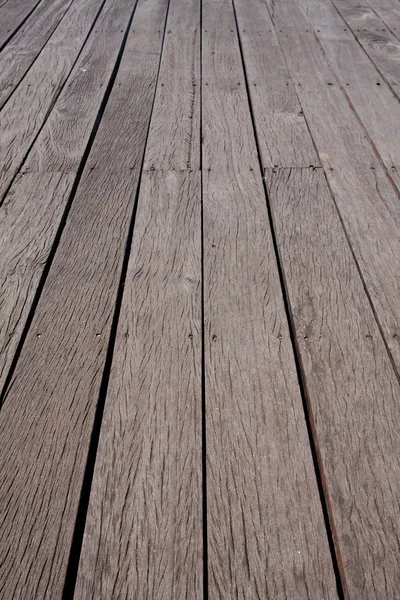 Dielenholz in Reihe gestreift Nahaufnahme — Stockfoto