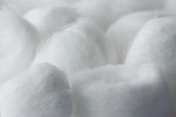 Textura de bola de algodón de cerca y se desvaneció —  Fotos de Stock