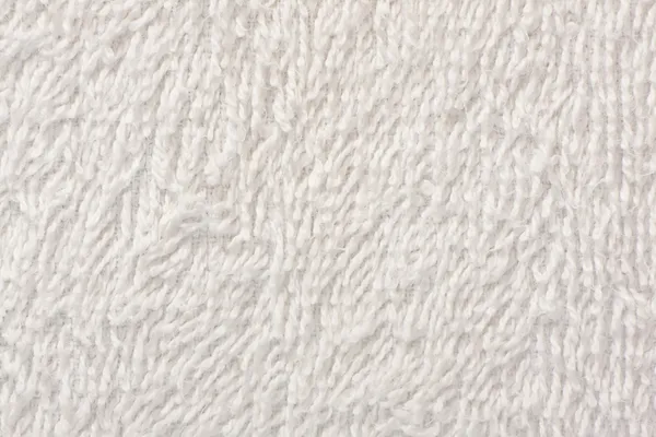 Белая мягкая текстура полотенца — стоковое фото
