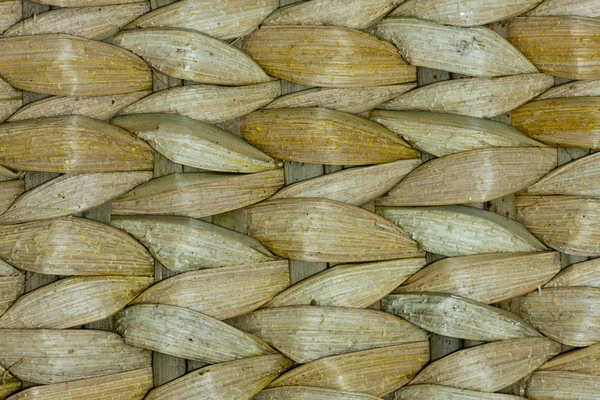 Tailandês padrão de vime de madeira de perto — Fotografia de Stock