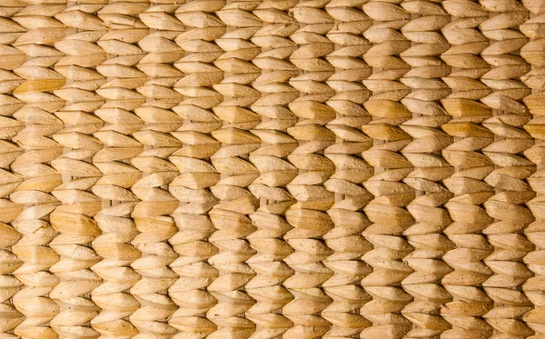Brown tailandês padrão de vime de madeira — Fotografia de Stock