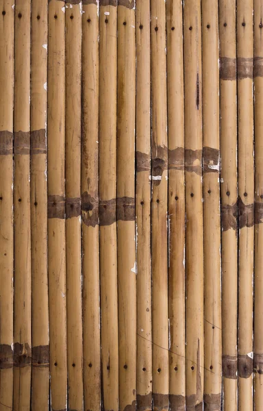 Dirty bamboo wood striped pattern — Stock Photo, Image