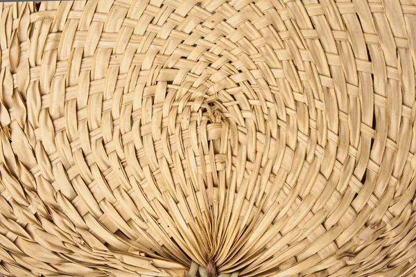 Curva de madera tailandesa patrón de mimbre —  Fotos de Stock