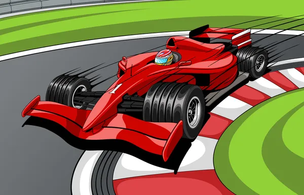 Formule de voiture 1 — Image vectorielle