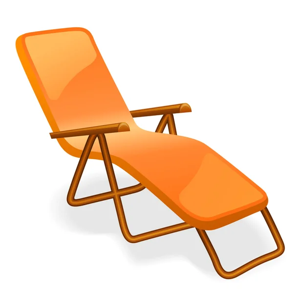 Krzesło longue — Wektor stockowy