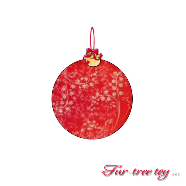 Fur-tree toy — Stock Photo, Image