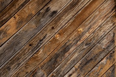 Old wooden plank background natural weathered clipart