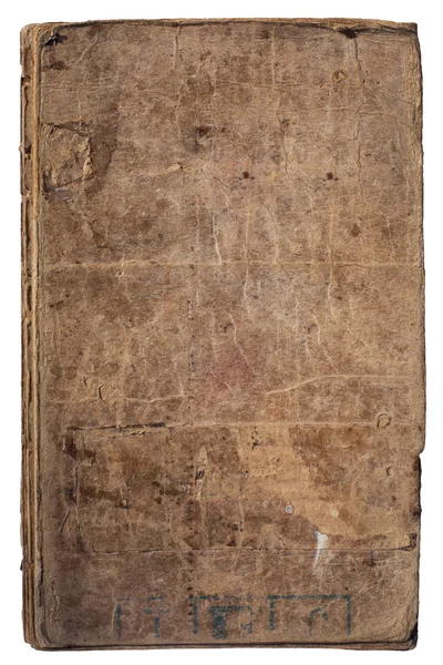 Libro muy antiguo tapa dura — Foto de Stock