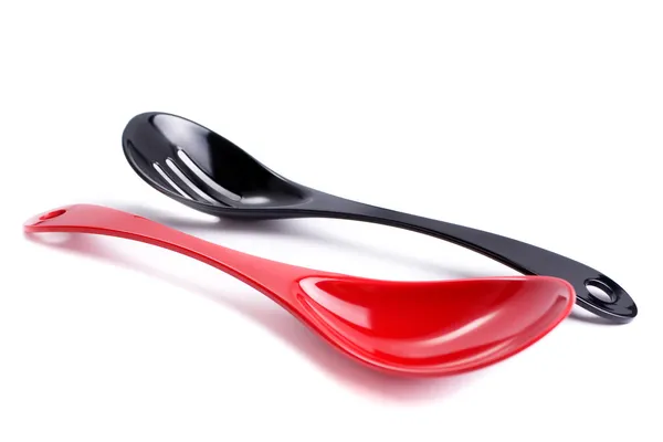 Two plastic kitchen utensils — Stock Photo, Image