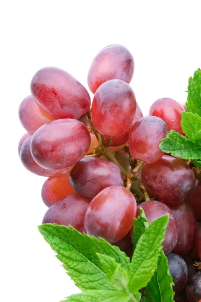 Closeup shot of red grapes — Stock Photo, Image