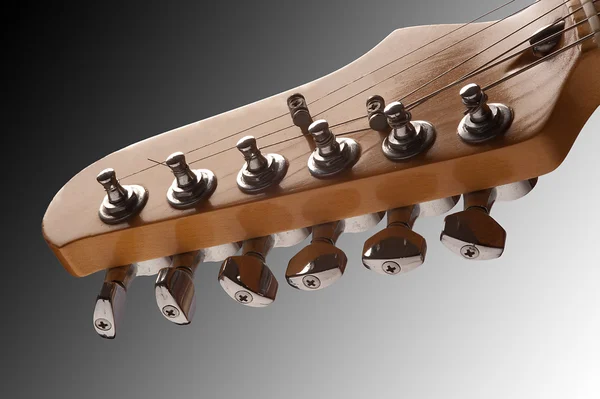 Guitarra elétrica Detalhes — Fotografia de Stock