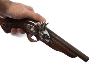 Ancient pistol clipart