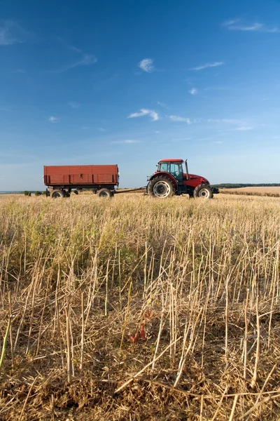 Jordbruk - traktor — Stockfoto