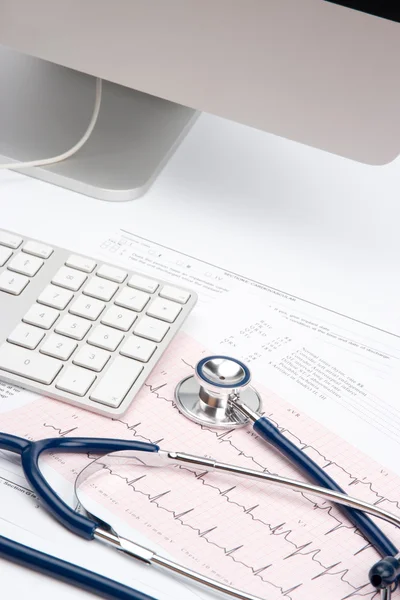 Medico sul posto di lavoro - concetto medico — Foto Stock
