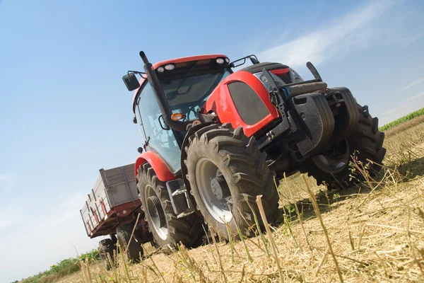 Agriculture - tractor Stock Image