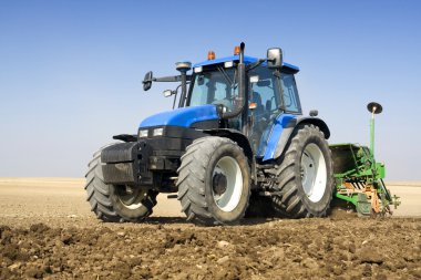 Agriculture - Tractor clipart