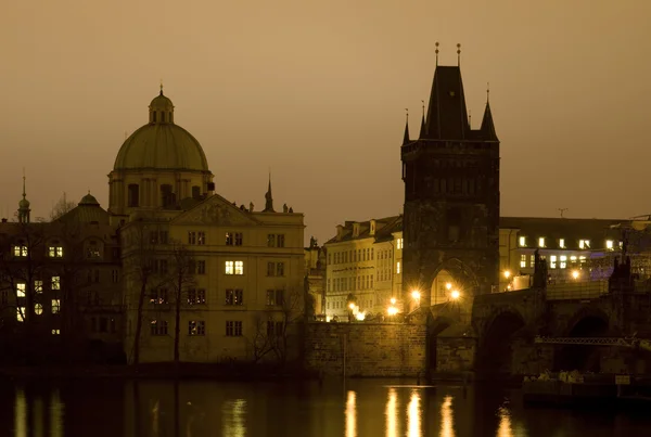 Prag - Karlsbrücke — Stockfoto