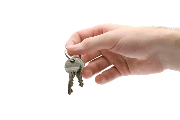 Nyckeln till bostäder — Stockfoto