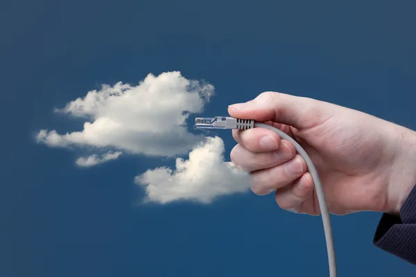 Il cloud computing Foto Stock Royalty Free