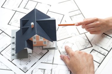 Housing planning clipart