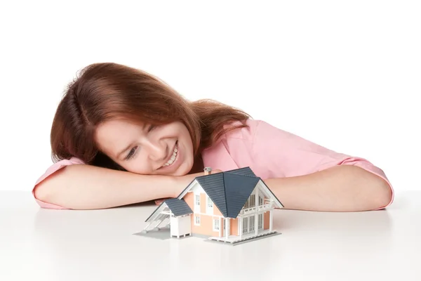 Dream about house — Stock Photo, Image