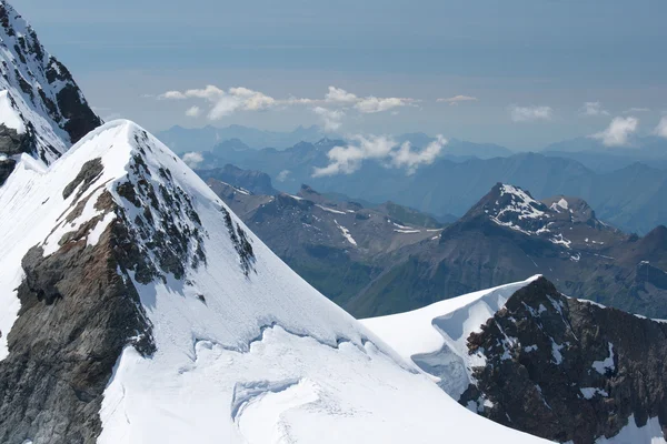 Jungfraujoch, İsviçre Alpleri'nde — Stok fotoğraf