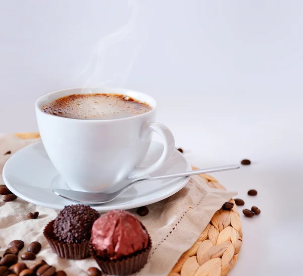 Taza de café de la mañana — Foto de Stock