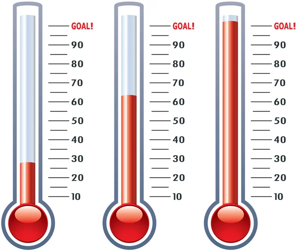 Vector thermometers — Stock Vector © dmstudio #11172169