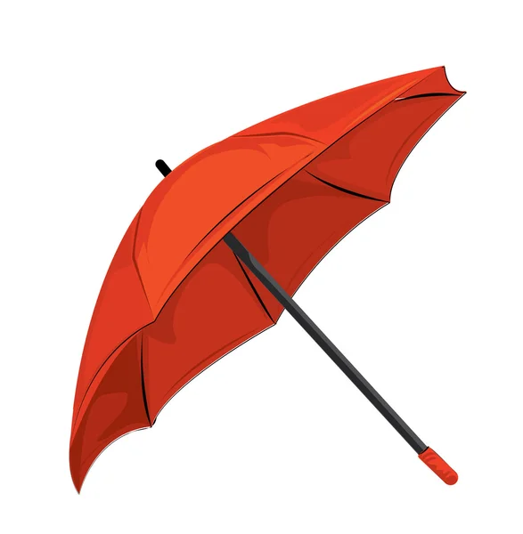 Illustrazione vettoriale ombrello — Vettoriale Stock