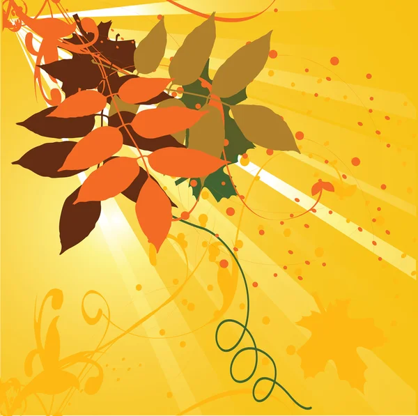 Illustration de fond floral — Image vectorielle