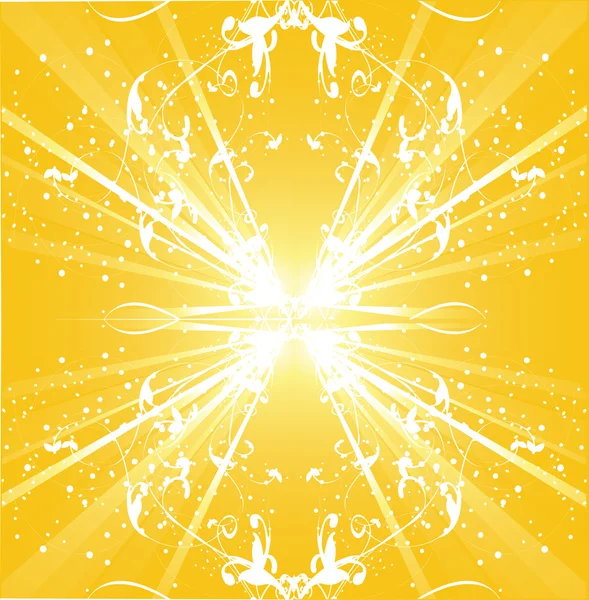 Vecteur Sunburst — Image vectorielle