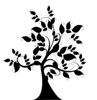 Decorative tree clipart