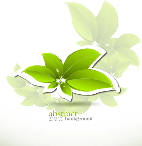 Vector nature background — Stock Vector