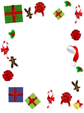 christmas frame clipart