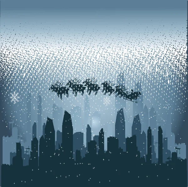 vektör Noel tebrik kartı