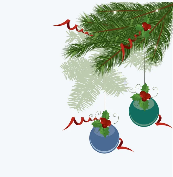 圣诞节背景 — 图库矢量图片