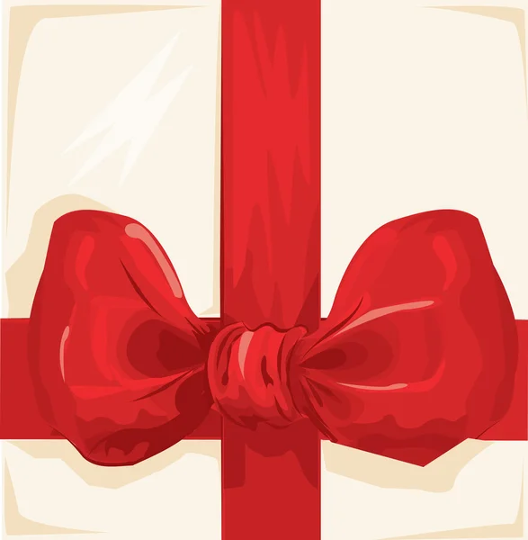 Gift ribbon. Vector. — Stock Vector