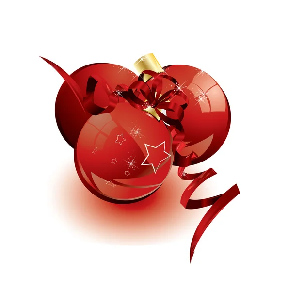 Beau vecteur de boule de Noël — Image vectorielle