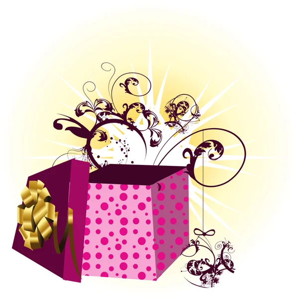 Gift box — Stock Vector