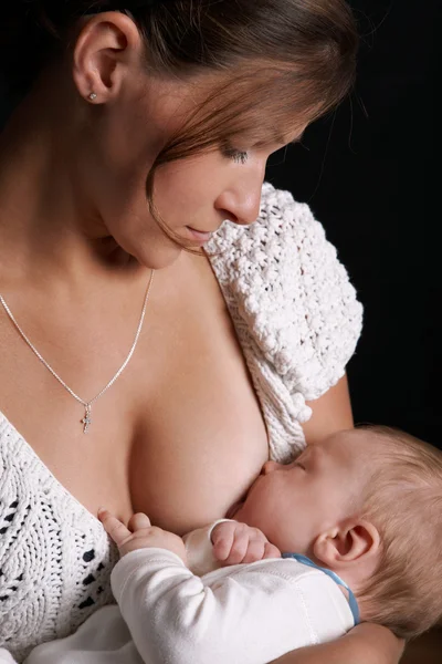 Breast-feeding — Stock fotografie
