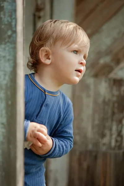 好奇心の強い子供 — ストック写真